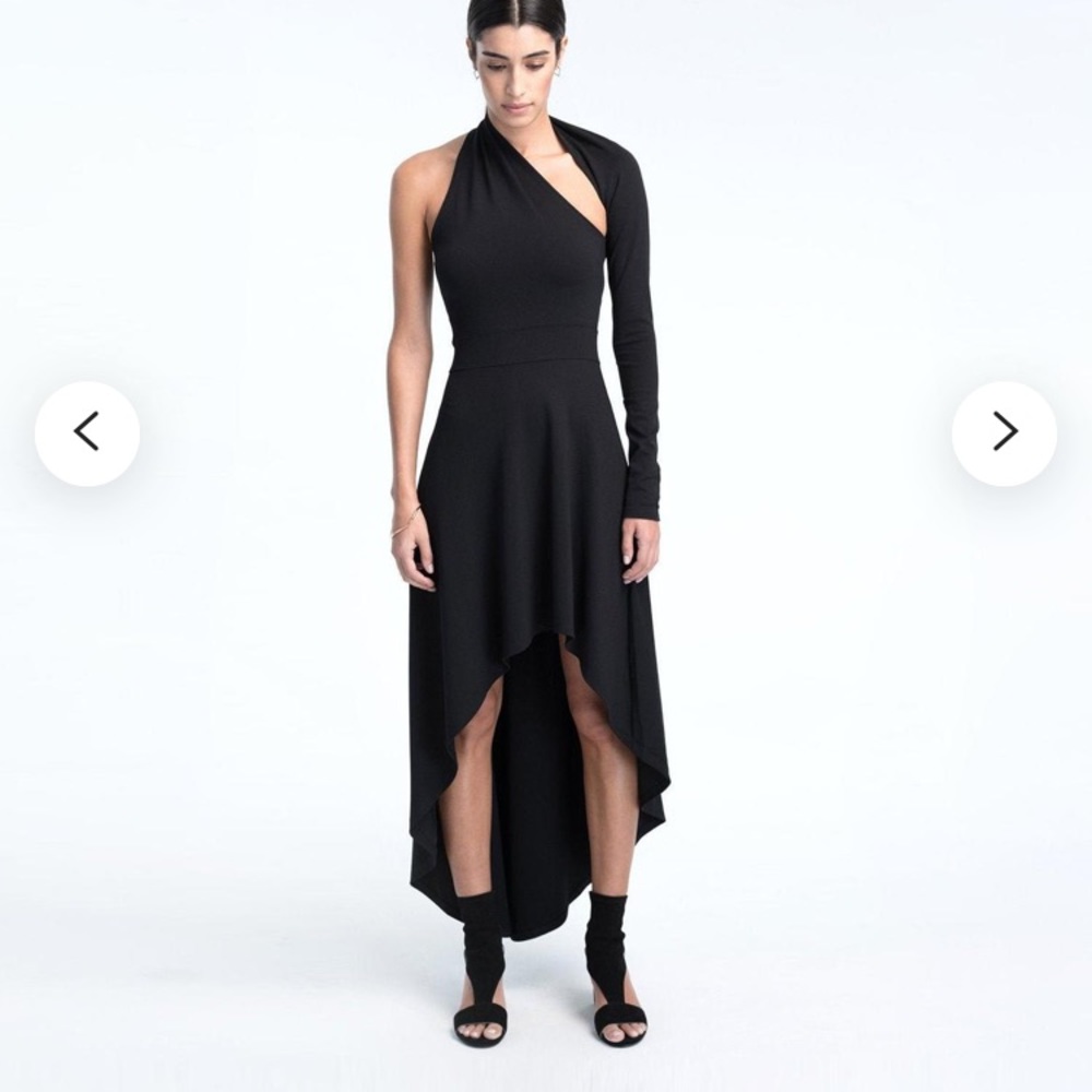 RED One-shoulder Dress